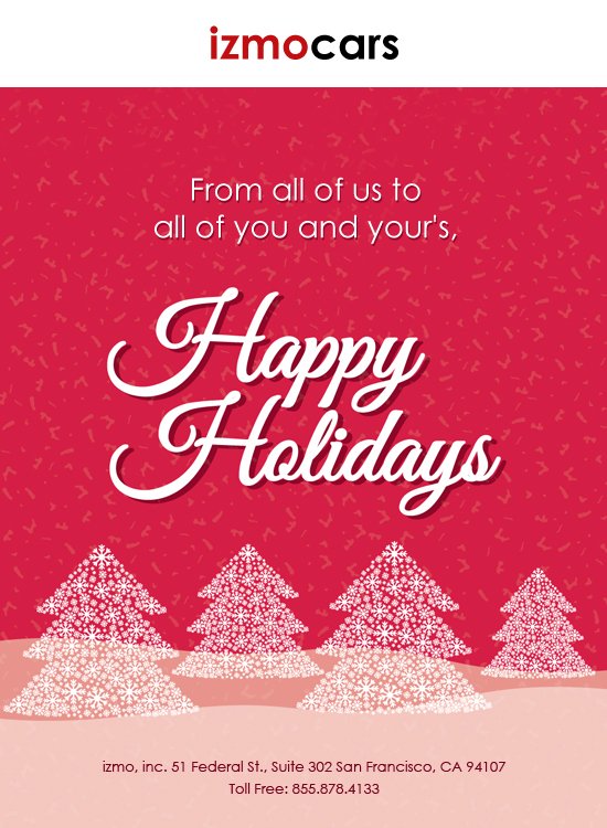 Season's Greetings &amp; Happy Holidays!