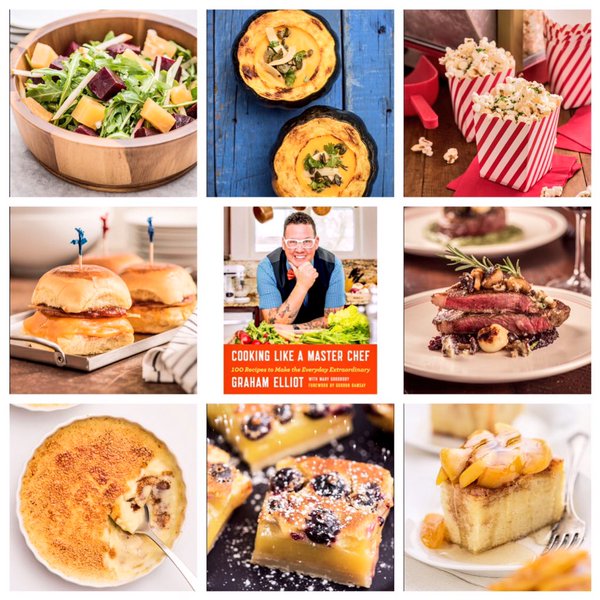 celebutardz's tweet photo. "Cooking Like a MasterChef" by Graham Elliot is now available!  https://t.co/v2JtBWUTea  @grahamelliot   Get it now! https://t.co/hU5Kajr0Cn