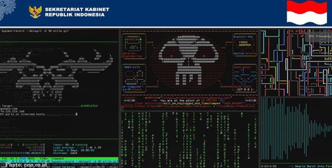 New Post: Diserang Hacker, Laman Situs Sekretariat Kabinet Berubah Tampilan buff.ly/1SdGoUX