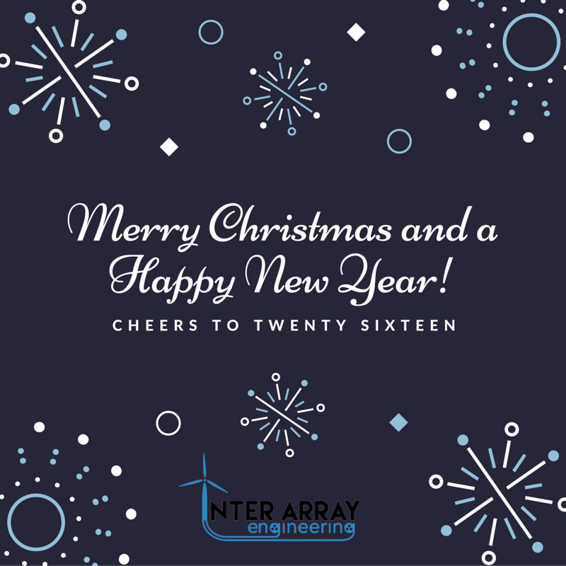 InterArrayEng's tweet image. We hope you have a great holiday season and we hope to see you in the new year.