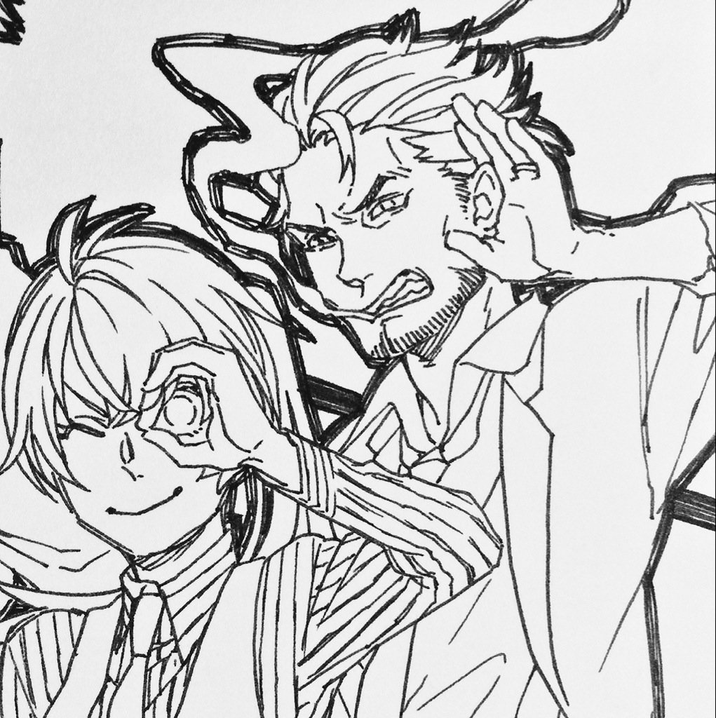 一年振りくらいにオッサン(妻子持ちっていうのがイイ)が描けて良かった 