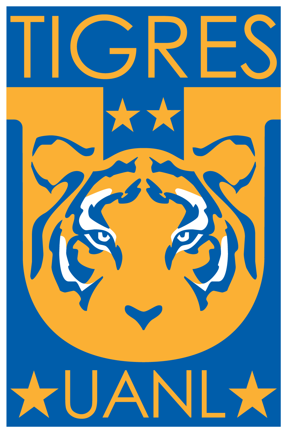 Logo Tigres Uanl 6 Estrellas