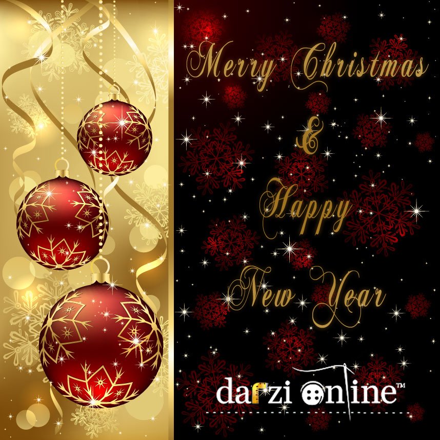 We at team Darzionline.com would like to wish everyone a Merry Christmas and Prosperous New Year.