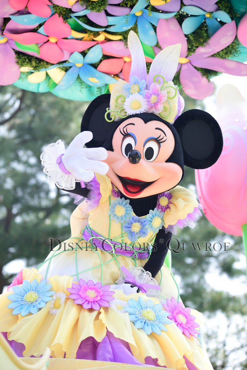 Disney Colors クロロ Olcニュースリリース Tdl ディズニー イースター T Co Ok5tzn0oha パレード ヒッピティ ホッピティ スプリングタイム ではミッキーたちがうさみみを付け新コスチュームで登場 音楽も一新 T Co