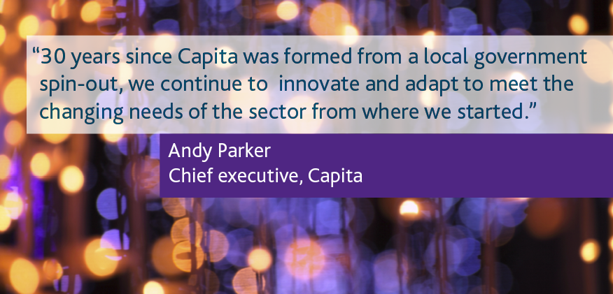 LocalGovMatters's tweet photo. Day 24 of 24: Andy Parker, Capita CEO highlights his thoughts for Local Govt in 2016 #CapitaCountdown #localgov https://t.co/fm7OIjZuIc