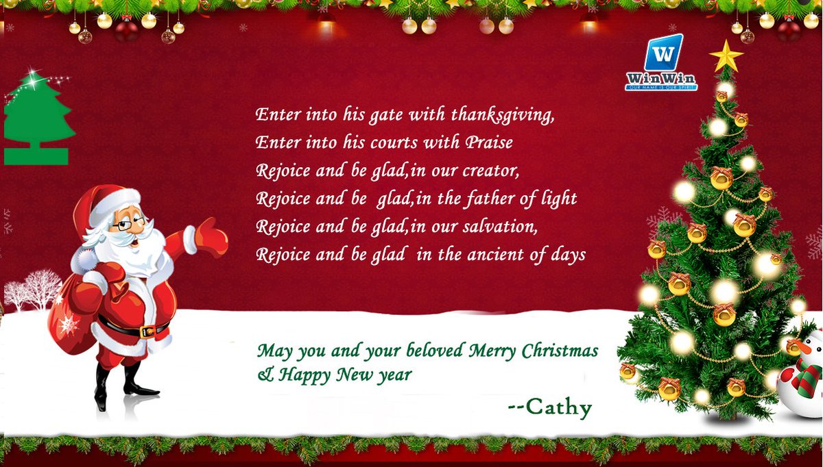 Merry Christmas &amp; Happy New Year!!