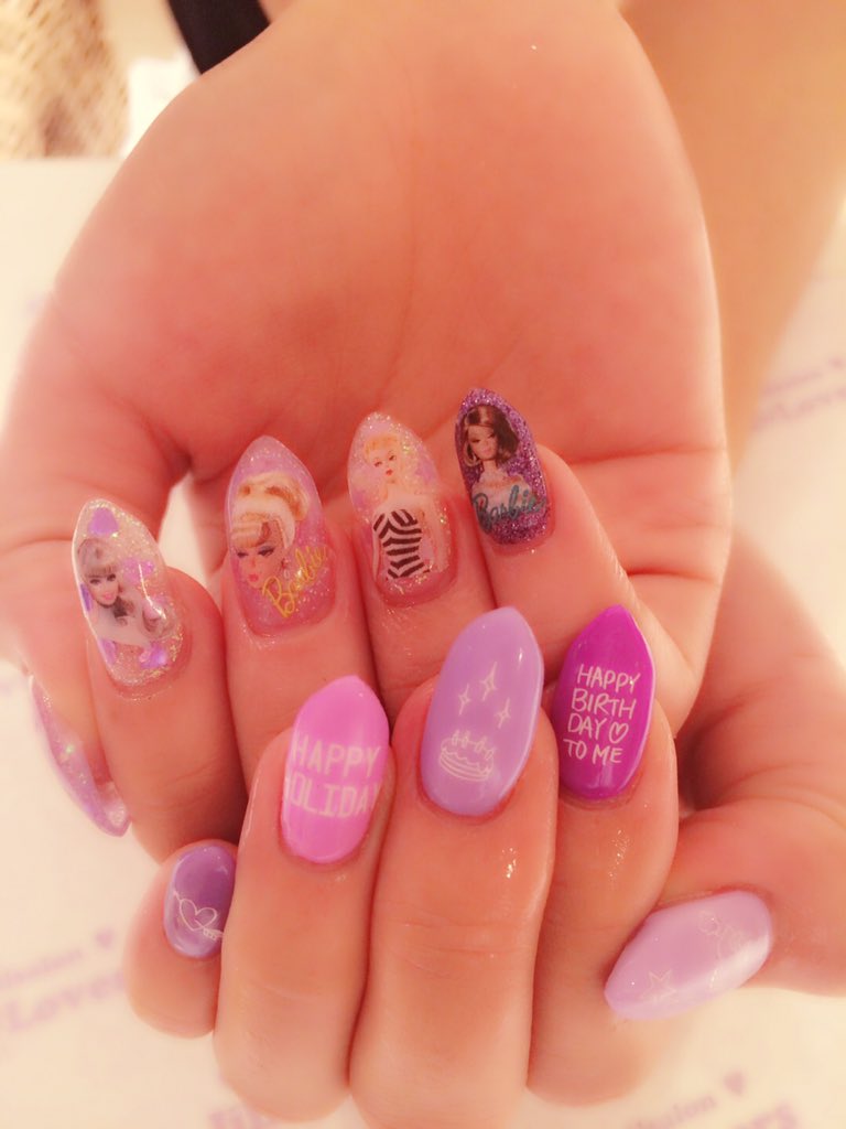 KurenaKurepoyo's tweet photo. New Nail💅🏻💟👯
#jill&loversme
#Barble
#Kawaii https://t.co/AfwWS7Tqz9