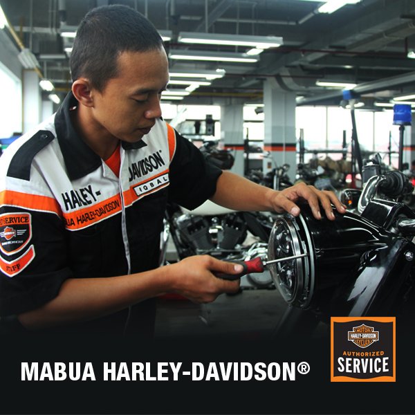 Sudahkah Bro &amp; Sis mengecek motor H-D kesayangan? Yuk manfaatkan waktu liburan dengan service berkala. #Mabuahd