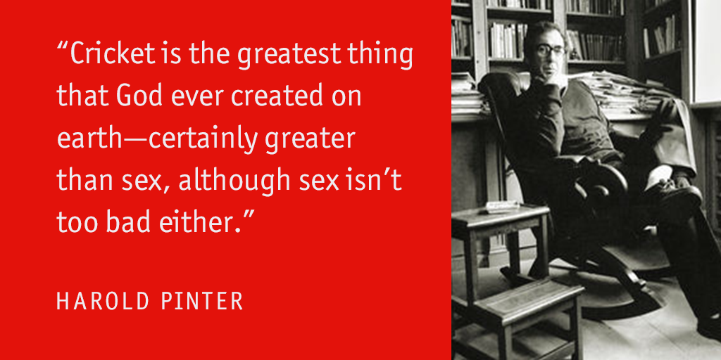 EconCulture's tweet photo. Nobel prize-winning playwright Harold Pinter died #OnThisDay 2008 https://t.co/6ltiIpeRSU https://t.co/1a1qBSSQ5J