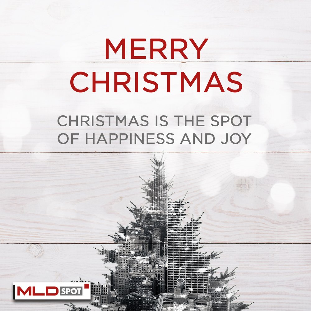 MLDSPOTattack's tweet photo. Christmas is the spot of happiness and joy. Merry Christmas! https://t.co/rZhN5XWaIm