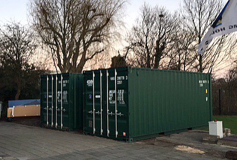 CCA Containers levert mooie #containers t.b.v. opslag aan voetbalvereniging VVH Velserbroek <a href="/VVHVELSERBROEK/">VVH/VELSERBROEK</a>