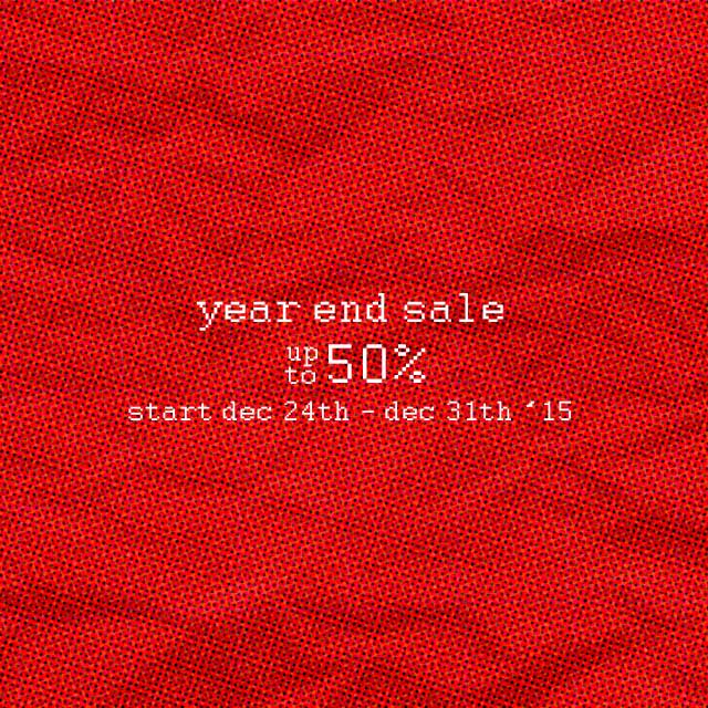 Good morning! Still available Fullness Year End Sale Up To 50%, Start Dec 24th - Dec 31th 2015.