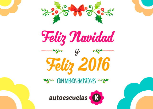 clasecoche's tweet photo. Todo el equipo de #AutoescuelasK, te desea #FelicesFiestas #menosemisiones #fasek #antesdelaLvienelaK https://t.co/7lCX7rzJKH