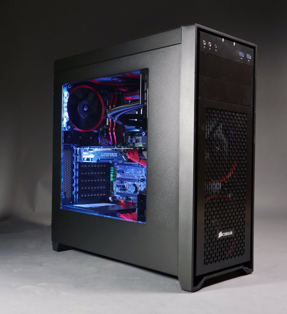 KimuraGz's tweet photo. Mi pequeña gran bestia #Redbuild #PcGaming https://t.co/aYXgQAPGNQ