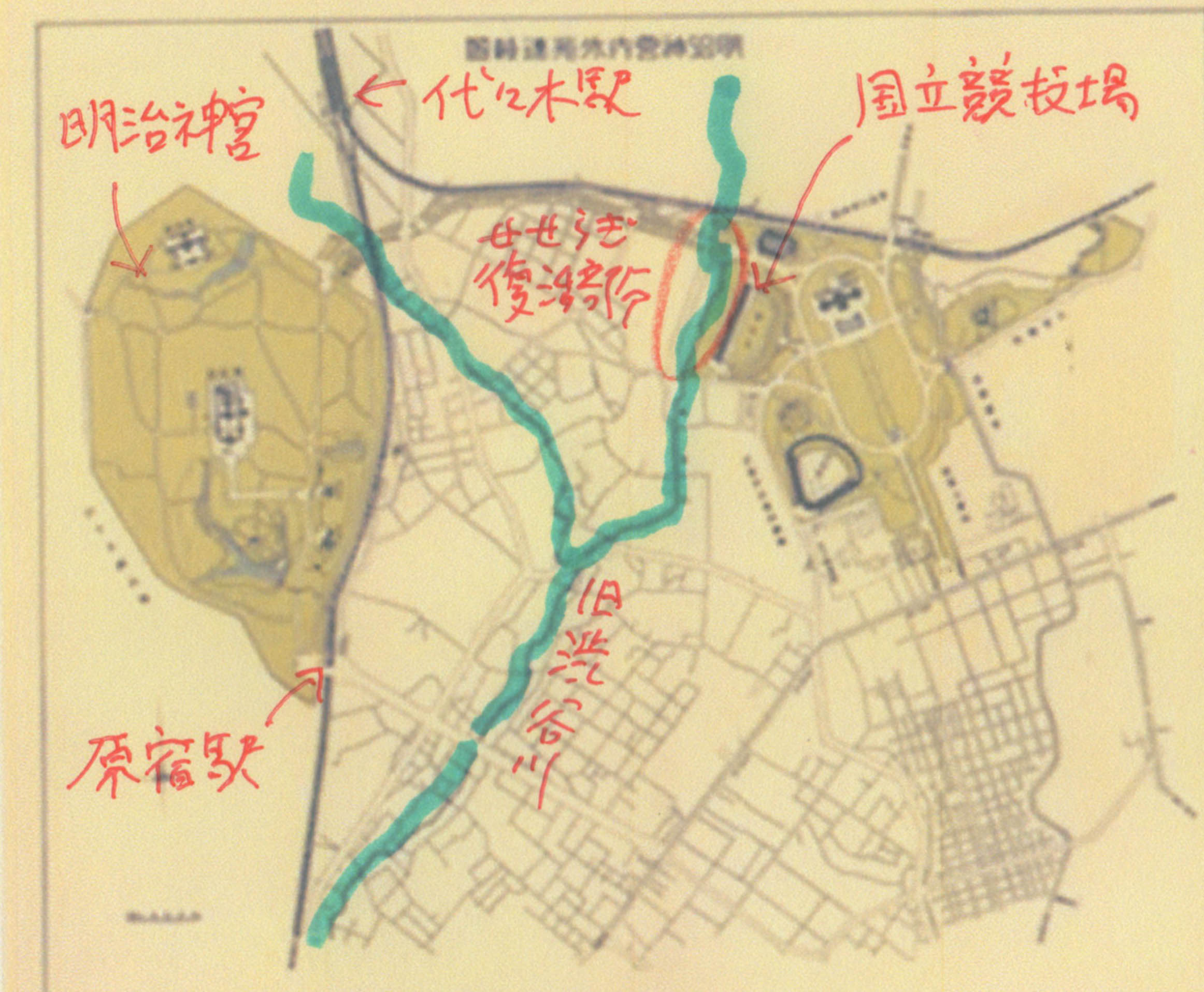 内田 宗治 新国立競技場a案 渋谷川の復活 ヒートアイランド対処はいいが 江戸時代世界的レベルで上水道を整備していた歴史視点があと一歩 新宿トンネルから の湧水をちょろり流すのではなく 高井戸から先の玉川上水を復活させる大英断を 新国立競技場