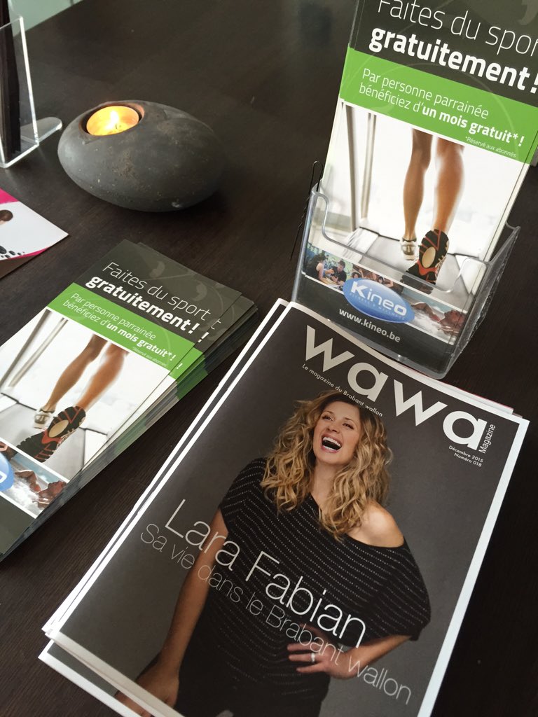 wawamagazine's tweet photo. Wawa Magazine, le magazine du #brabantwallon ! Disponible entre autre chez @KineoWellness à #Limelette https://t.co/HkS2PoVTuZ