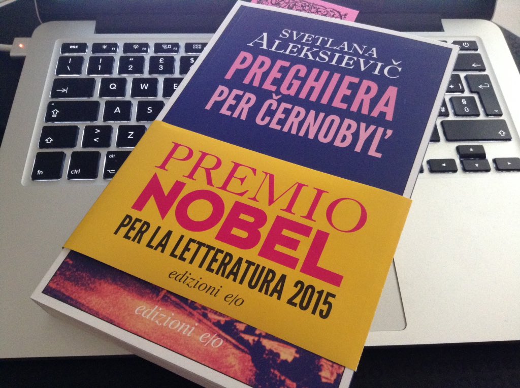 Finito Spillover, nuova lettura. #SvetlanaAleksievic #DonneEScrittura #Chernobyl