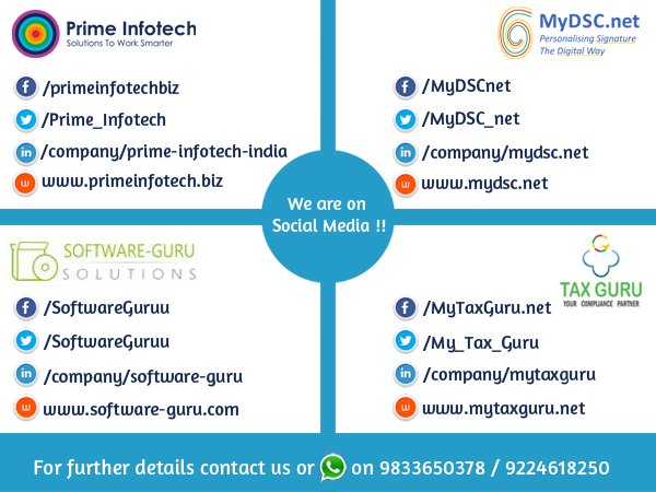 SoftwareGuruu's tweet image. We are happy to announce the start of our #SocialMedia journey..  #MyDsc #PrimeInfotech #TaxGuru #SoftwareGuru