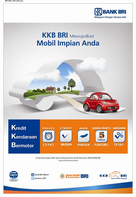 Kredit Kendaraan Bermotor (KKB) Bank BRI