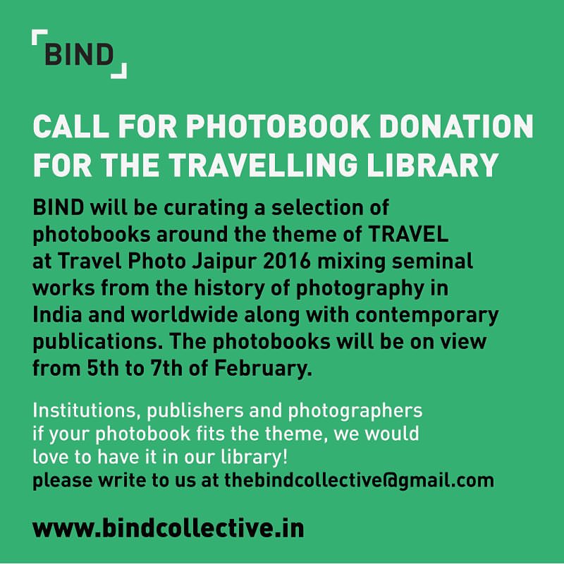 BindCollective's tweet image. Next stop for the @BindCollective's pop-up #photobook library : Jaipur ! #Call4Donations #Travel #TravelPhotoJaipur