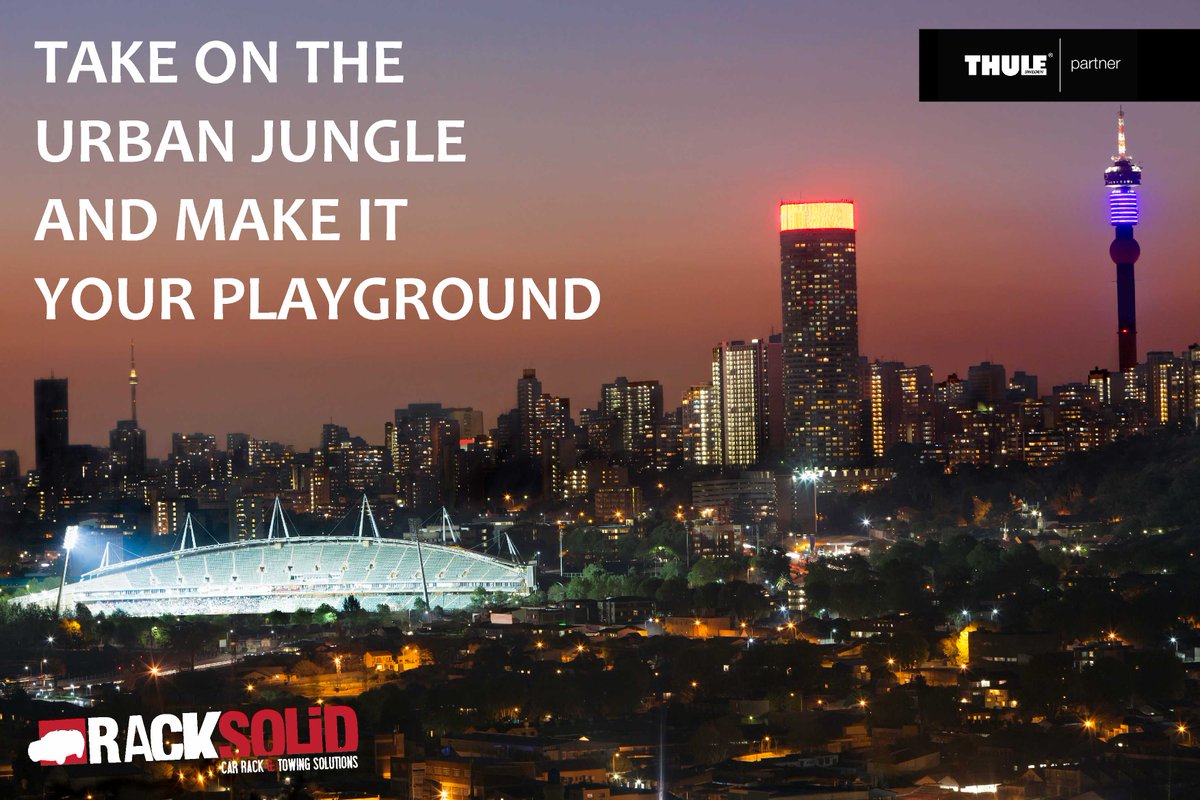 Make the Urban Jungle your playground with your #Thule products