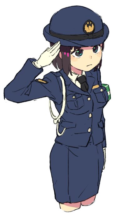 女性警のtwitterイラスト検索結果 古い順