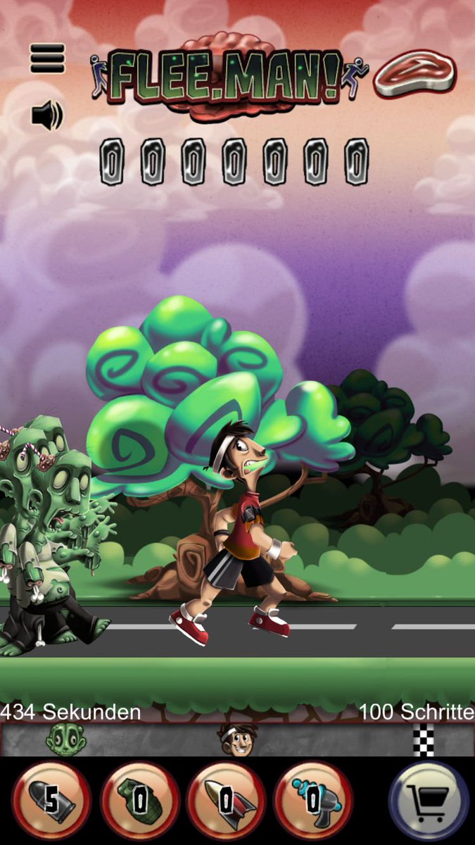 FunaticsGames's tweet image. Das MÜSST ihr ausprobieren! Zombies verfolgen euch und ihr müsst rennen. Wörtlich gemeint! play.google.com/store/apps/det…