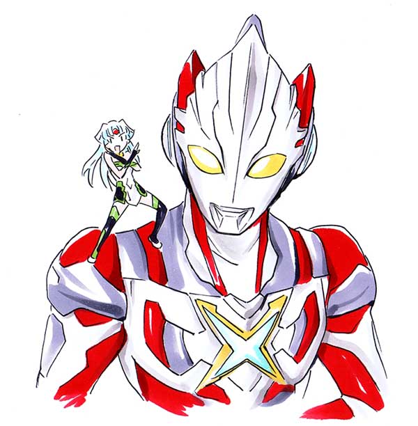 上 描き方 ウルトラマン イラスト 簡単 日本のクラウド壁紙