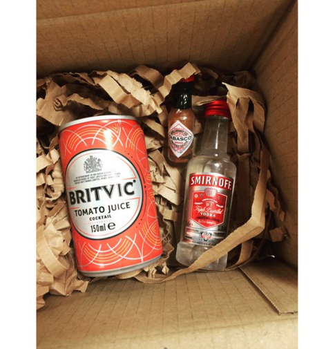 foundry_tweets's tweet photo. That's the Christmas hangovers sorted.. Thank you @gluedfilms! Bloody Marys all round! #bestpresentyet https://t.co/9CzfDVivso