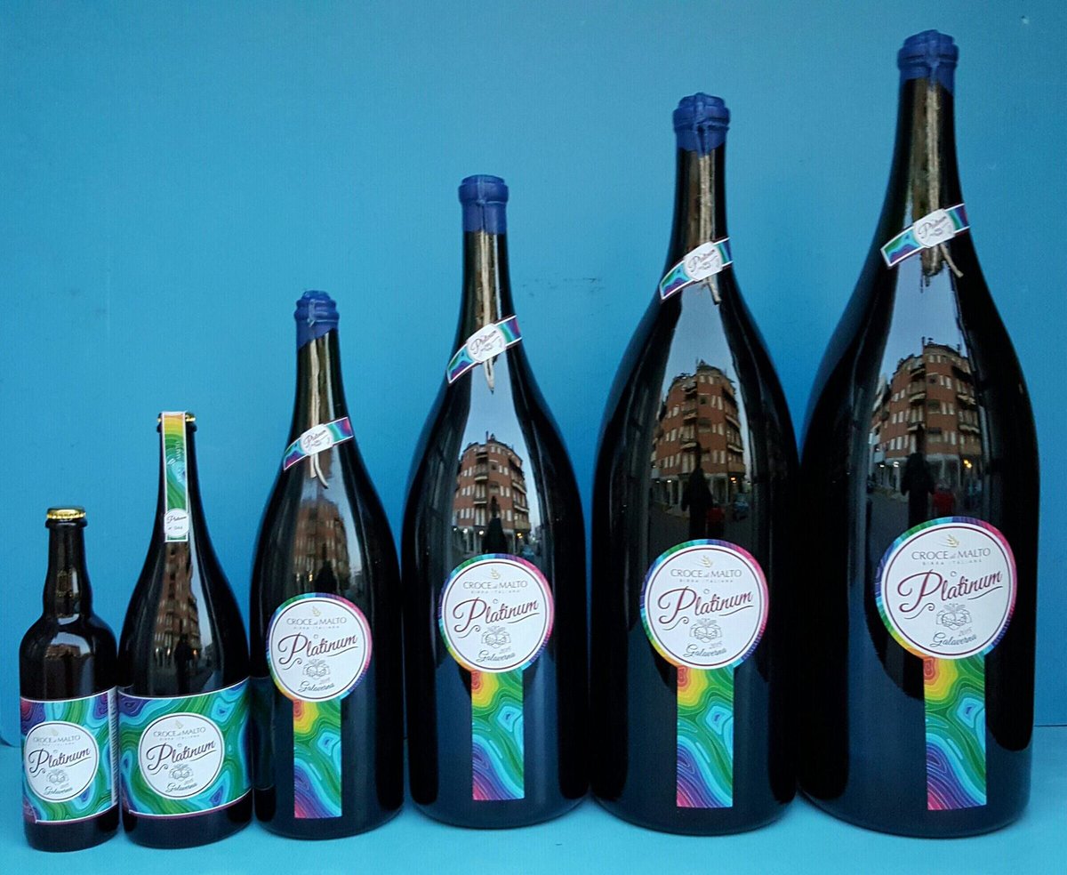 Anche quest'anno Platinum nelle versioni da 75cl a 12 litri!!!