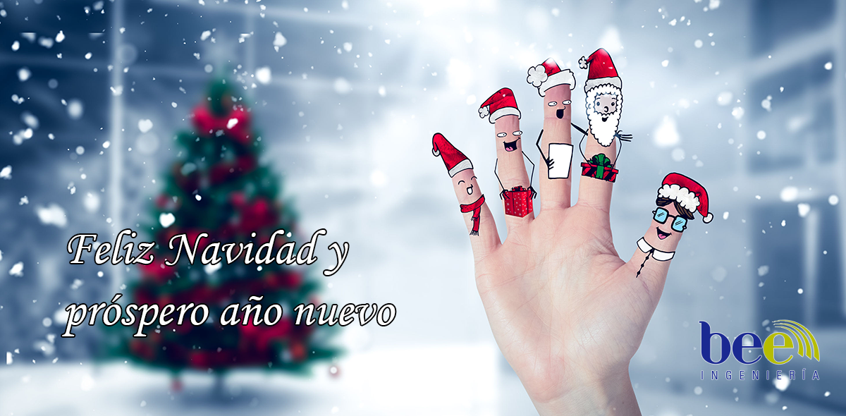 El equipo de Bee Ingeniería os deseamos ¡FELICES FIESTAS!