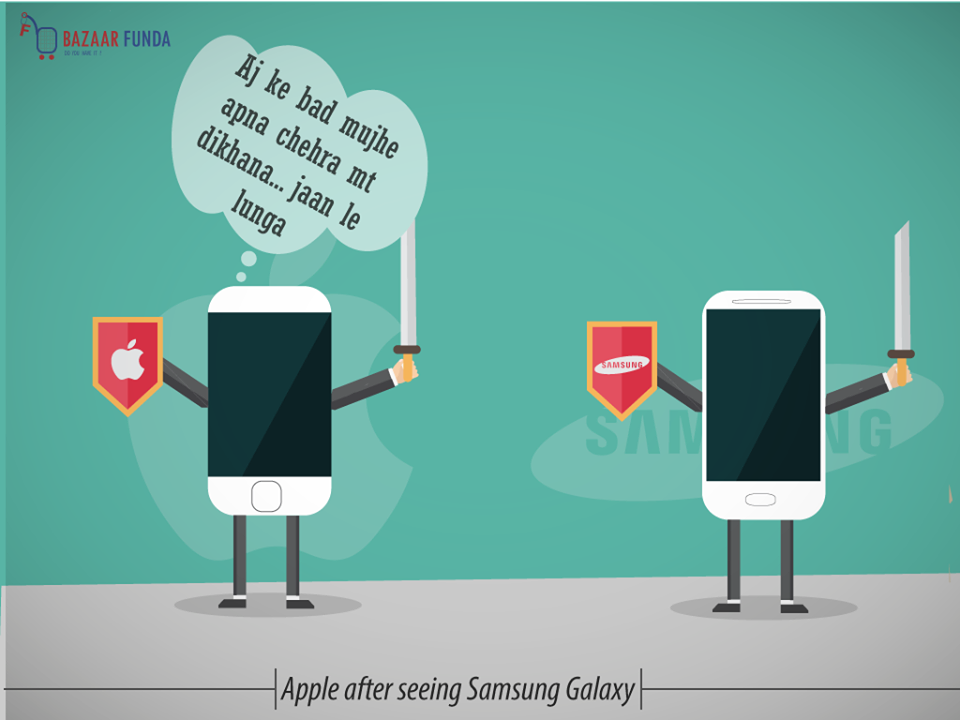 bazaarfunda's tweet photo. #iphone #Samsung #Dilwale A true story!! https://t.co/vmZfHtmU7m