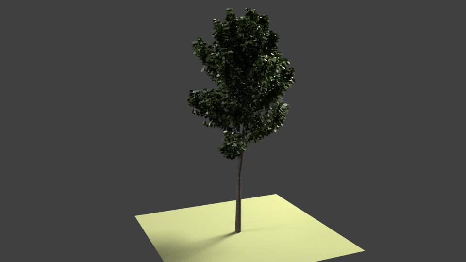 dev_phantom's tweet photo. A tree I modeled ages ago. Why 'make like a tree', when you can make a tree? https://t.co/k0Pv6wrbFe