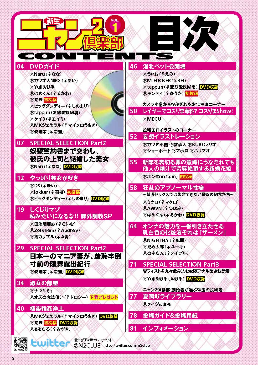 投稿ニャン２倶楽部  / X