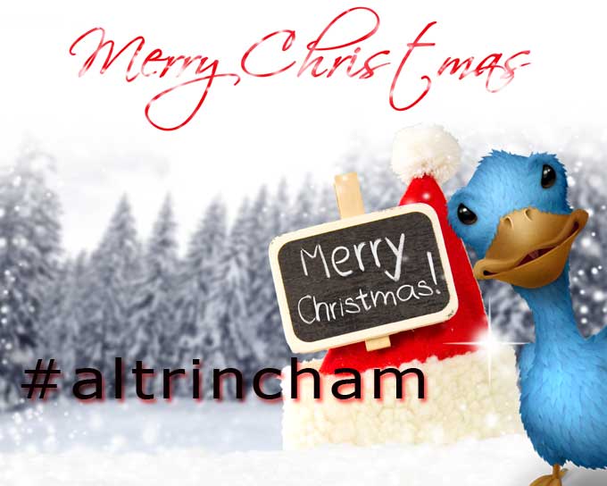 Altrinchamduck's tweet image. #altrincham We Wish You a Merry Christmas, We Wish You a Merry Christmas.. 
Come on and join in