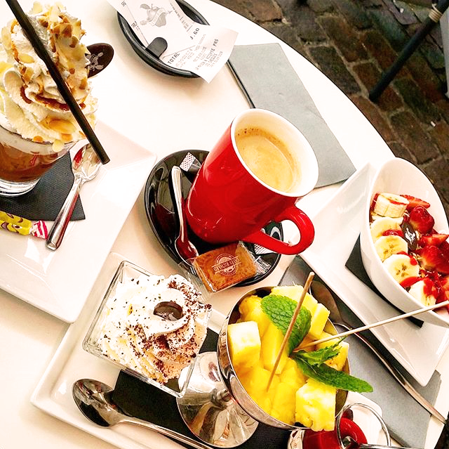 Petit-déj' au top pour melychouuuu #regram RT si tu veux le même ☺ #breakfast