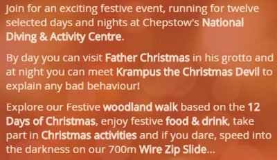 glosinfo's tweet photo. Free Christmas event @12DaysNights of Christmas #Chepsow #whatson #christmas https://t.co/3gDT8dXswj https://t.co/hqFikwt37f