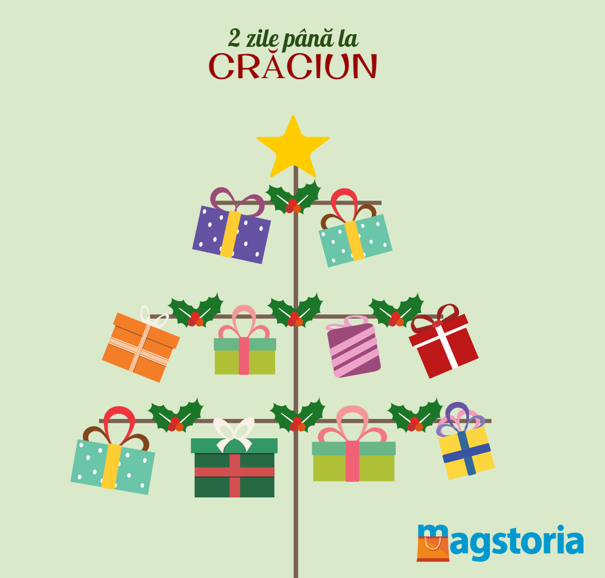 MagstoriaShop's tweet photo. Încă puțin și vine Crăciunul! :) Spor la cumpărăturile online! https://t.co/pmmmjXaqUr