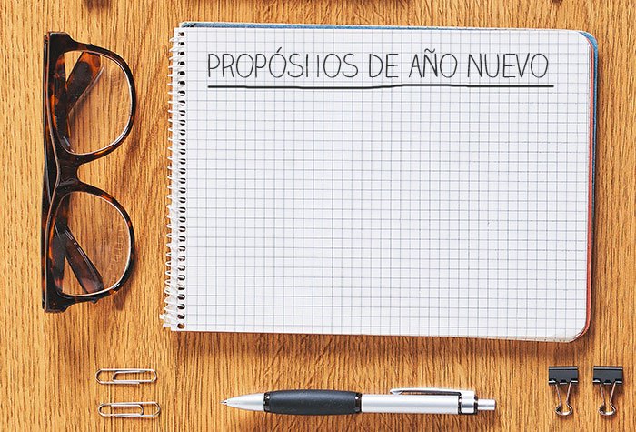 ¿Cuáles son vuestros propósitos de año nuevo?