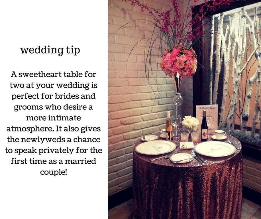 bHamiltonDesign's tweet image. Wedding Tip!