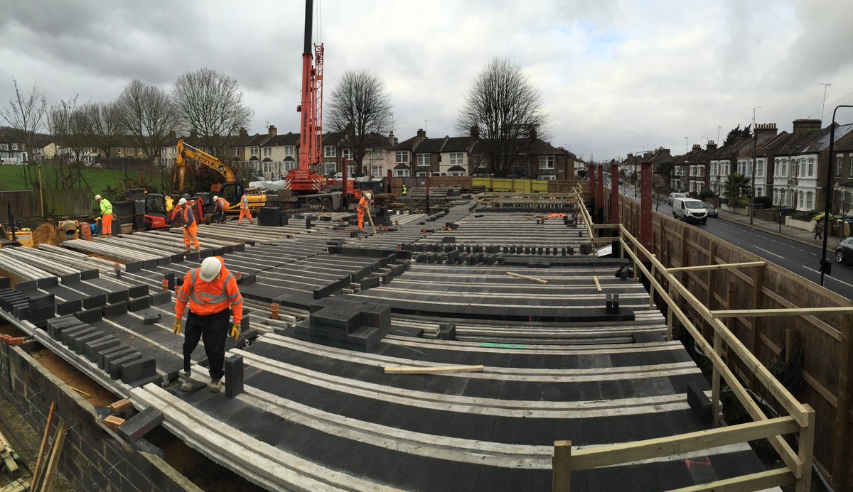 BenningBrothers's tweet photo. Abbey Wood project progressing well and on programme. Block and beam flooring installed. https://t.co/6TGmLBg5CQ