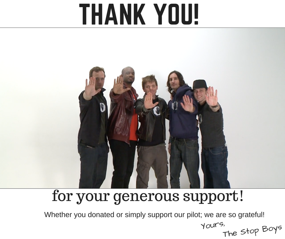 Thank you!  Goal achieved!  #crowdfunding #thankyou #comedy #letsmakeapilot