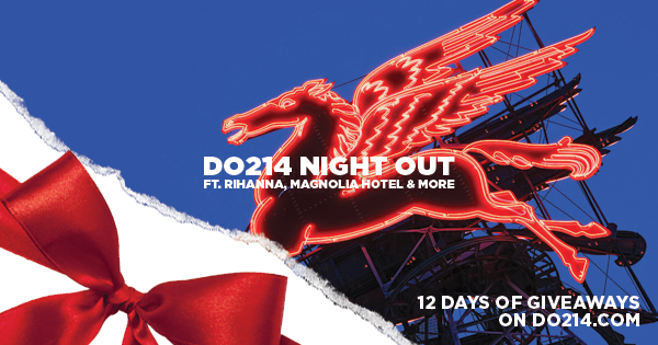 Do214's tweet photo. It's the 12th Day of Giveaways and we've saved the best for last! Win the Do214 Night Out 👉 https://t.co/ZmnURUEgFI https://t.co/tmrLCBjPnQ