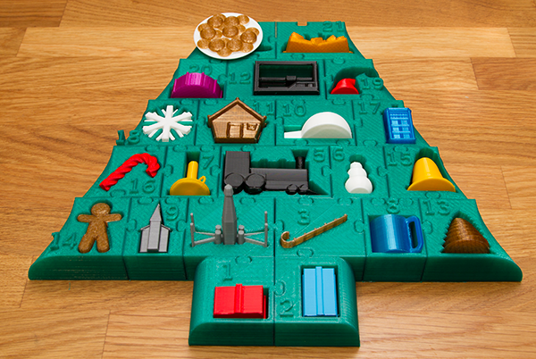 Day 22-It really is cookies today! Peter Leppik's advent calendar <a href="/thingiverse/">Thingiverse</a> snip.ly/3F4A #3dprinting