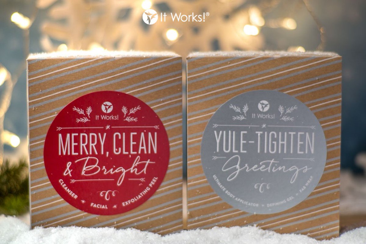 ItWorksGlobal's tweet photo. Holiday Gifts Sets are still available! Order yours before December 31! https://t.co/l2Pp152MKK