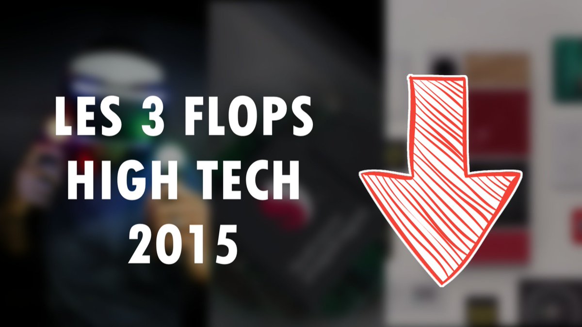 flashtesttv's tweet photo. La nouvelle vidéo est en ligne : LES 3 FLOPS HIGH TECH EN 2015
https://t.co/UU671d0D3K https://t.co/9OGtk44bhP