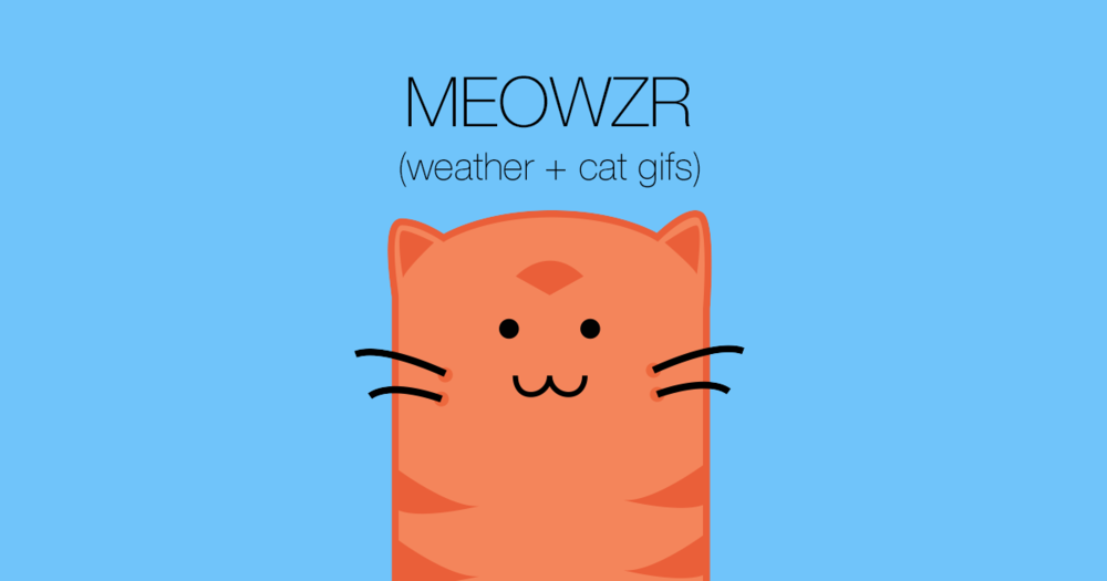 pifauc's tweet photo. Ils l'ont fait : une appli météo avec des GIFs de chats. Oui, DES GIFS DE CHATS 🐱 https://t.co/uHHlHbzcb1 https://t.co/0hEZJrloek