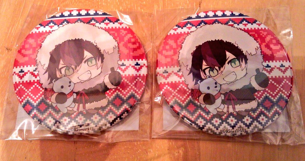 maro_0124's tweet photo. @ty___O5 こんばんわ。お世話になっております＊
本日、エスキモー缶バッジ届きましたので連絡させて頂きました^^
改めてましてアヤト×2⇔スバル アズサの交換宜しくお願い致します。
また画像のご確認もお願い致します＊ https://t.co/xpANQJvV4K