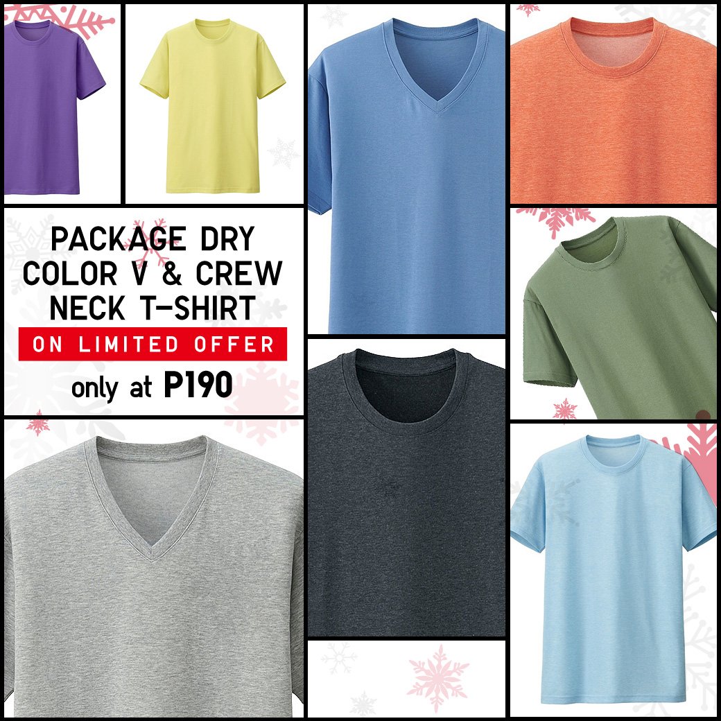 dry color t shirt uniqlo