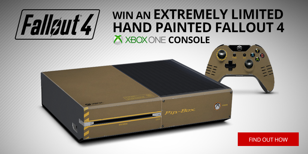 shoptonet's tweet photo. OUR BIGGEST #COMPETITION

#Win a #Fallout4 1TB #XboxOne

RT, Follow &amp; Comment to enter

https://t.co/9edEn7qA8x

AJ https://t.co/BppllgvlfH